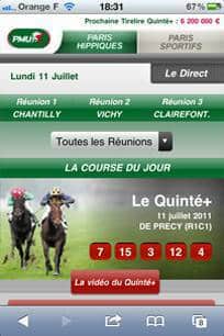 comment regarder le quinte en direct