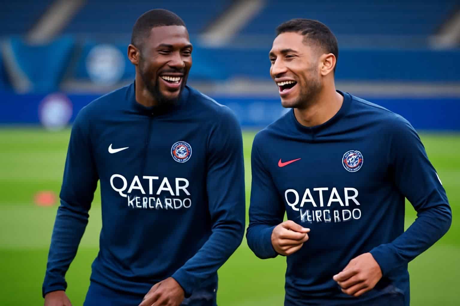 découvrez pourquoi ousmane dembélé et achraf hakimi sont absents du match amical interne du psg, une situation qui suscite de nombreuses questions parmi les fans.