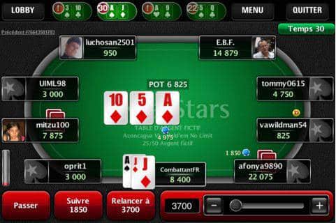 poker star mobile