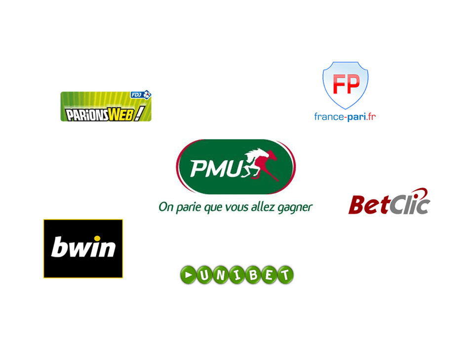 logos des principaux comptes parieur possibles