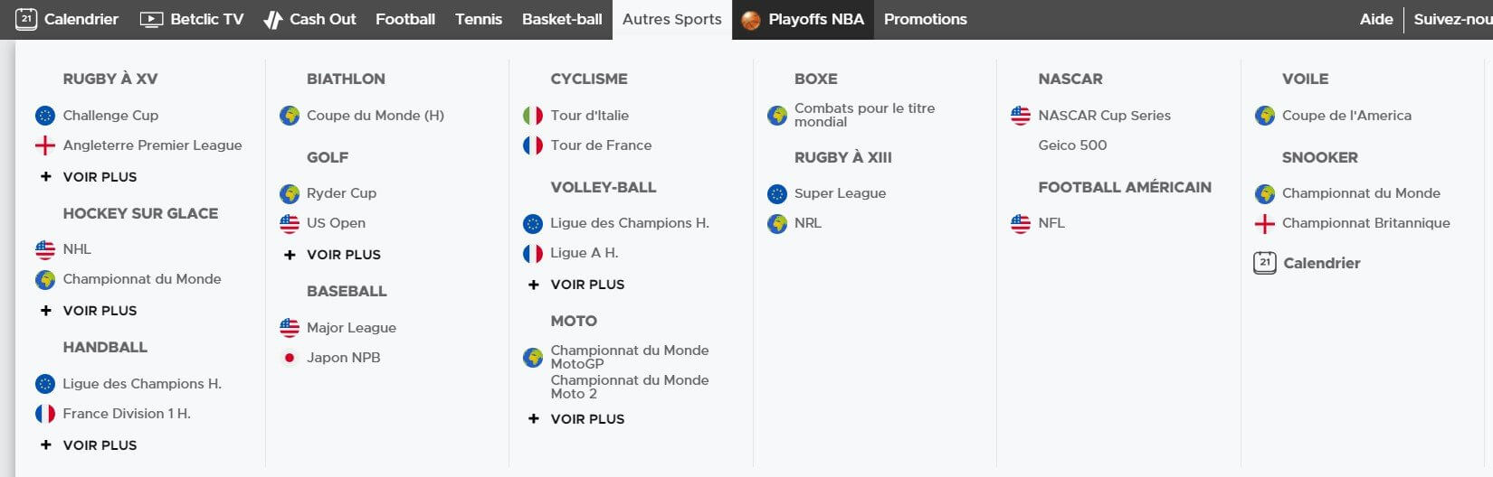 Meilleur site de paris sportifs
