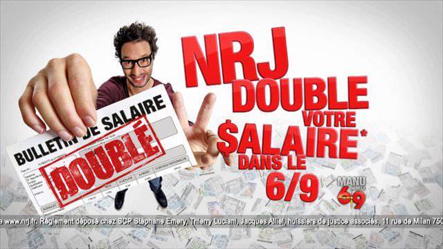 nrj double votre salaire