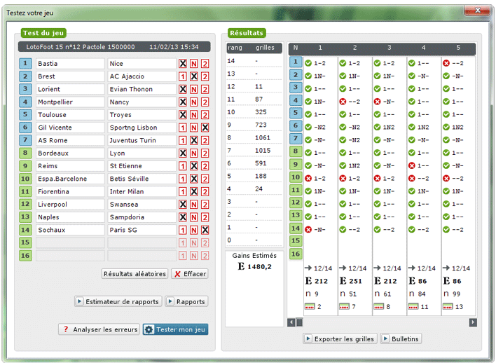 Logiciel Parions Sport