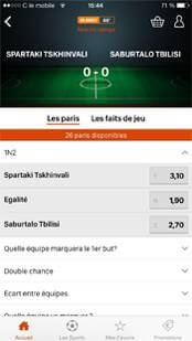 Paris en direct sur l'application PMU Sport