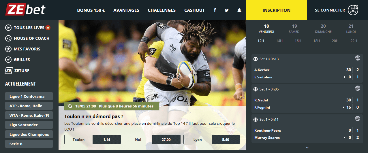 écrire à bwin