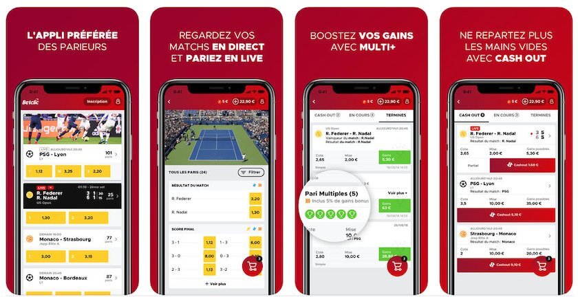 Application mobile Betclic