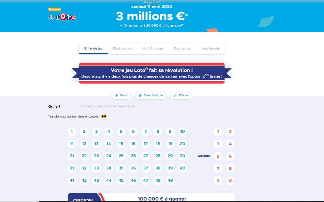 Jouer au Loto ou à l'Euromillions en Ligne 