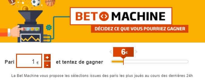 bet machine pmu