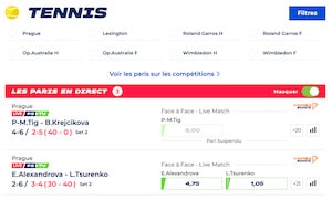 Parions Sport tennis