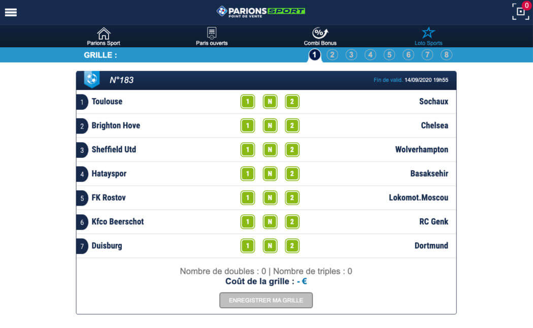 Parions Sport Point de Vente gros plan sur l’offre en point de vente