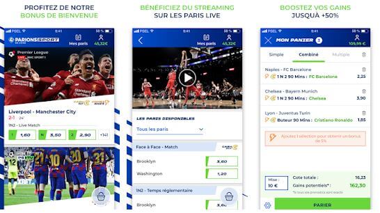 application parions sport en ligne