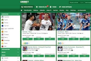 Unibet football : offre de paris, bonus à l’inscription, formules de jeu, TV en direct, appli mobile…