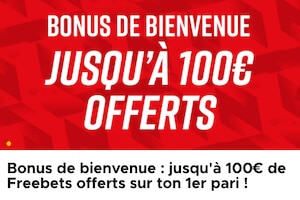 Bonus Betclic à l'inscription