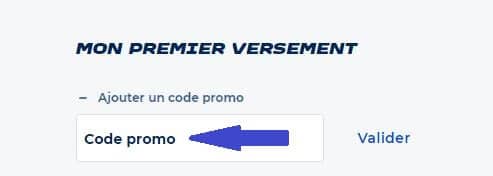 code promo parions sport