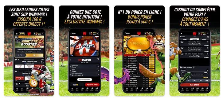 winamax application paris sportifs