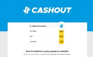 Cash out paris sportifs : annulez votre prono et récupérez de l’argent