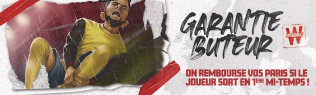 Garantie buteur Winamax