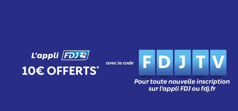 code promo fdj