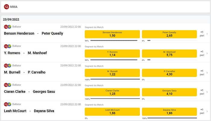 Betclic MMA