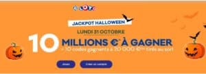 Loto Halloween FDJ : 10 millions d’euros à gagner le 31 octobre