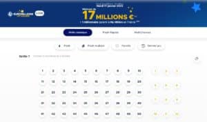 Euromillions : 17 millions d’euros à gagner le mardi 17 janvier