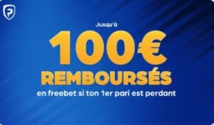 Code promo France Pari : entrez FPGDPMAX – 100€ de bonus en mars 2024