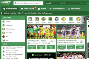 Unibet Sport : présentation de l’offre de jeu, promos et bonus