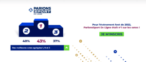 Parions Sport en ligne domine les plus grands événements sportifs