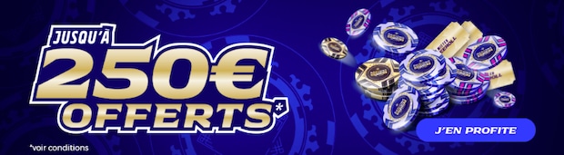 Offre de bienvenue Parions Sport poker