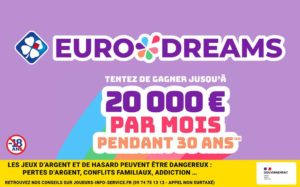 EuroDreams FDJ : le nouveau jeu de tirage qui permet de remporter de l’argent tous les mois