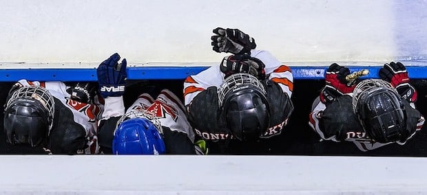 Jouer sur le hockey américain