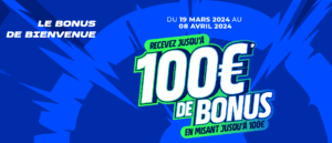 Code promo Parions Sport : 100€ de freebets en avril 2024