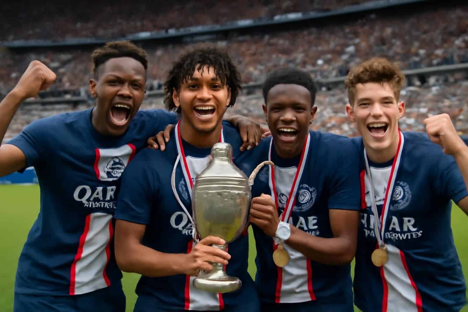 découvrez le destin des premiers 'titis qsi' du psg, champions en coupe, et suivez les dernières nouvelles du mercato parisien.