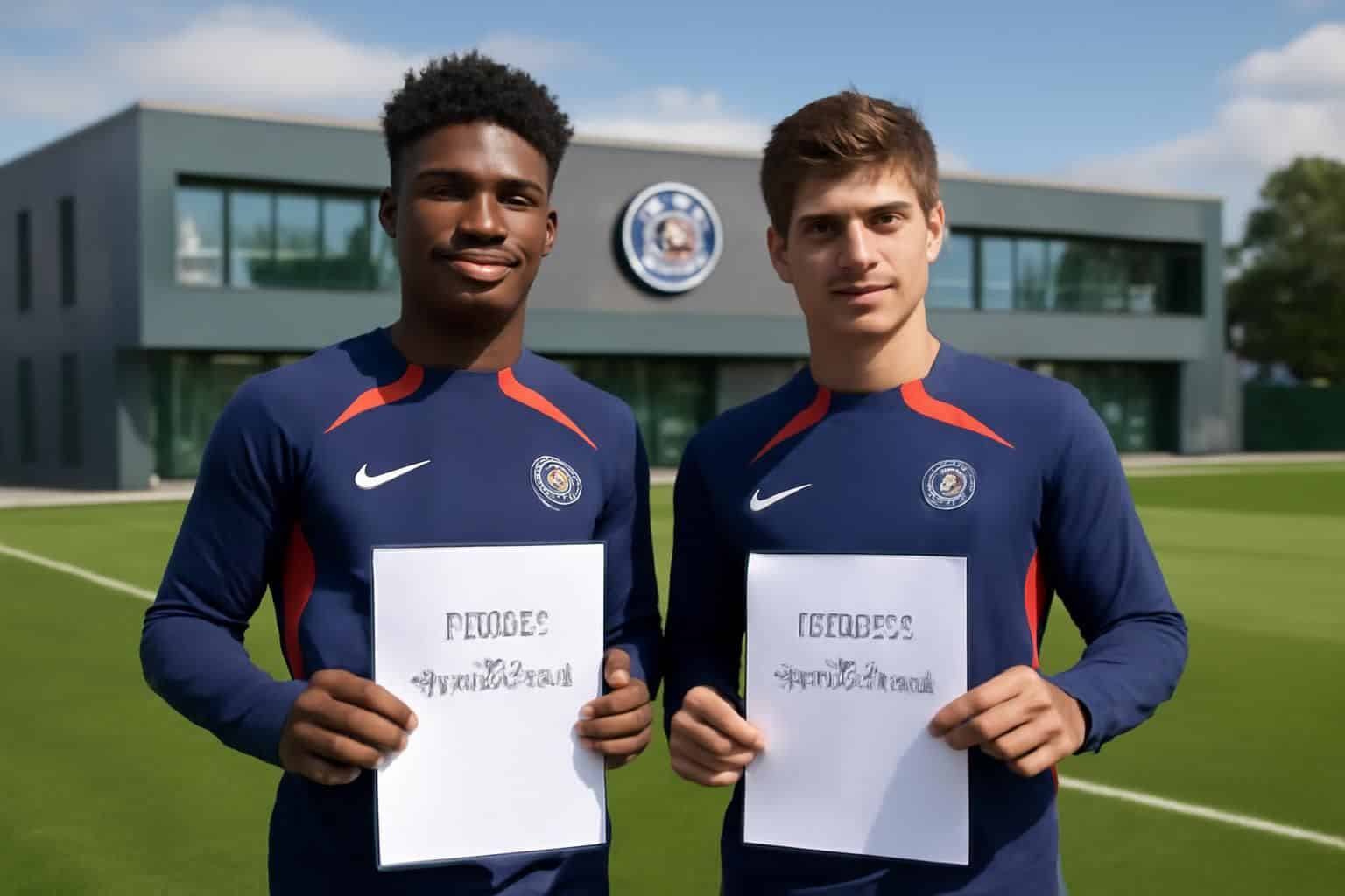 découvrez comment deux jeunes talents du psg ont décroché leur premier contrat de stagiaire, marquant le début prometteur de leur carrière au sein du club parisien.