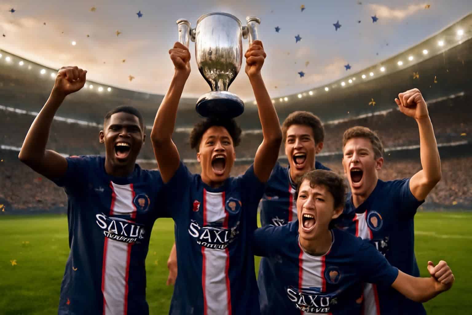 découvrez comment l'équipe u17 du paris saint-germain a triomphé et décroché un doublé historique, marquant une étape majeure dans le football jeunesse.