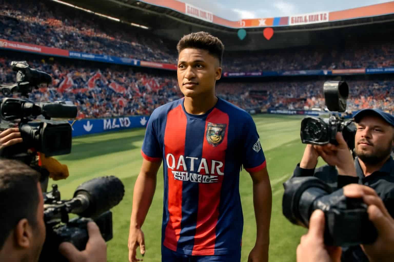 découvrez l'arrivée officielle d'un jeune prodige offensif au psg, une recrue prometteuse qui dynamisera l'attaque du club parisien lors de ce mercato.