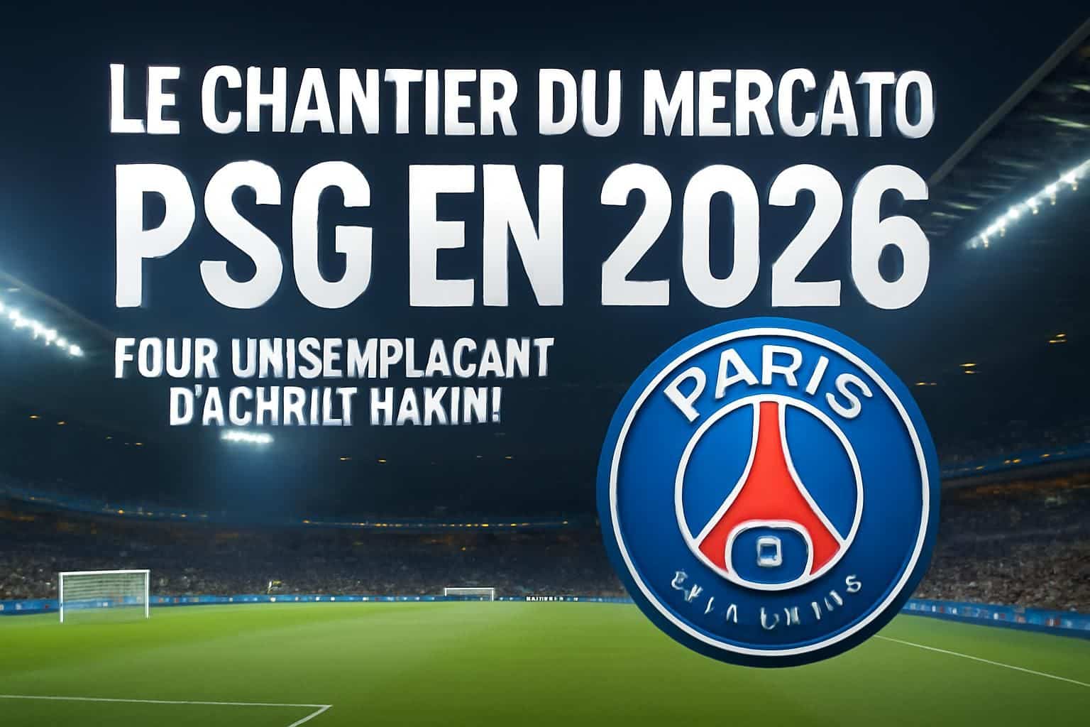 mercato psg : paris accélère ses recherches pour trouver le successeur d'hakimi et renforcer sa défense lors du prochain mercato.